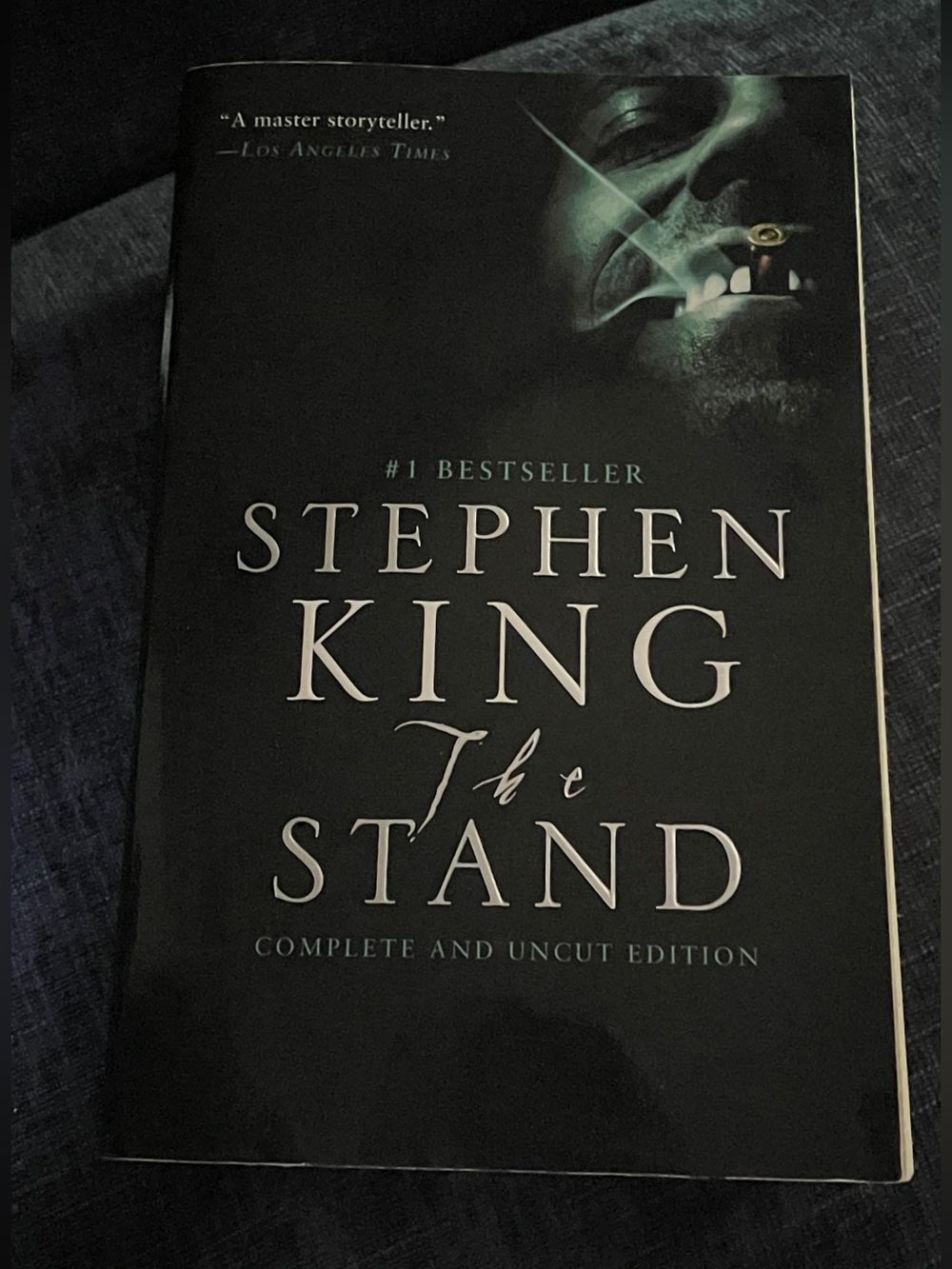 Stephen King The Stand Paperback - Black Cover